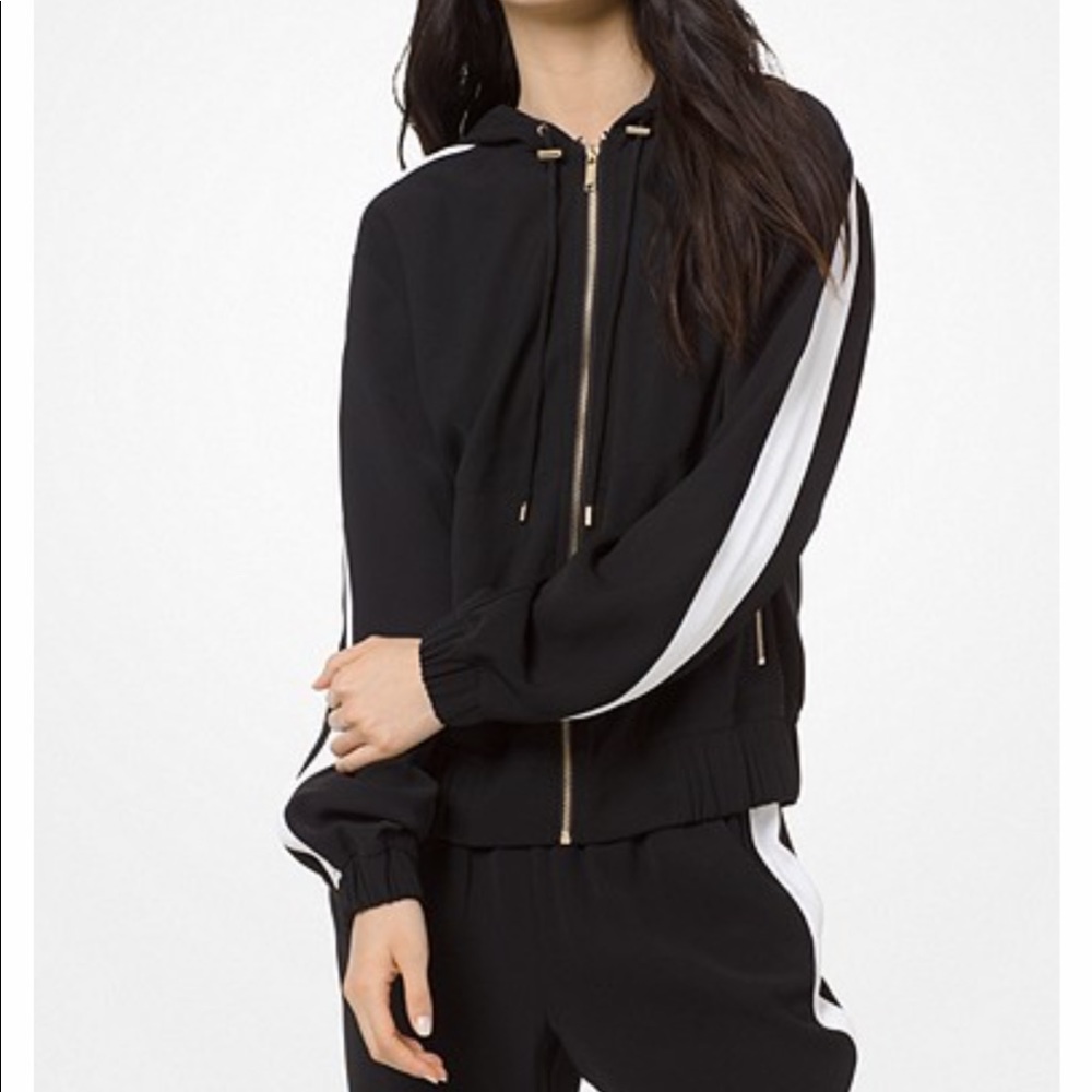 Black and white Mk jacket